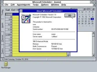 Microsoft Schedule Plus 1.0.webp